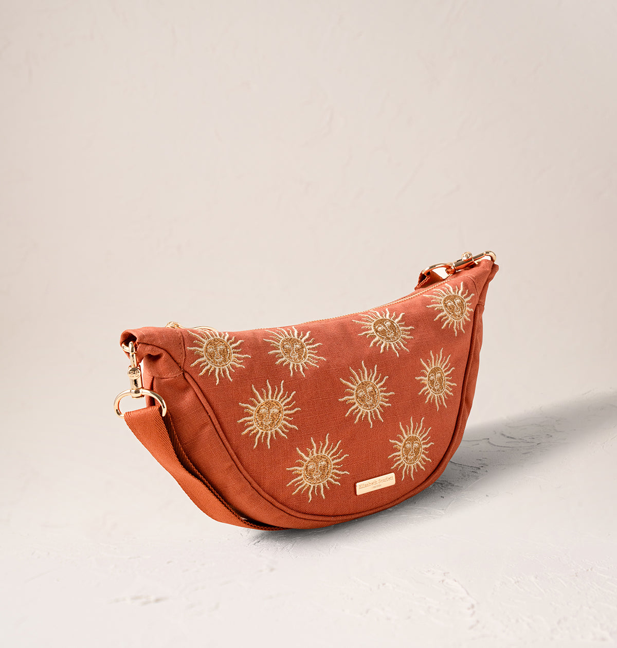 Sun Goddess Canvas Crossbody Sling Bag