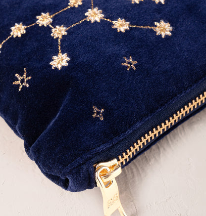 Virgo Navy Everyday Pouch