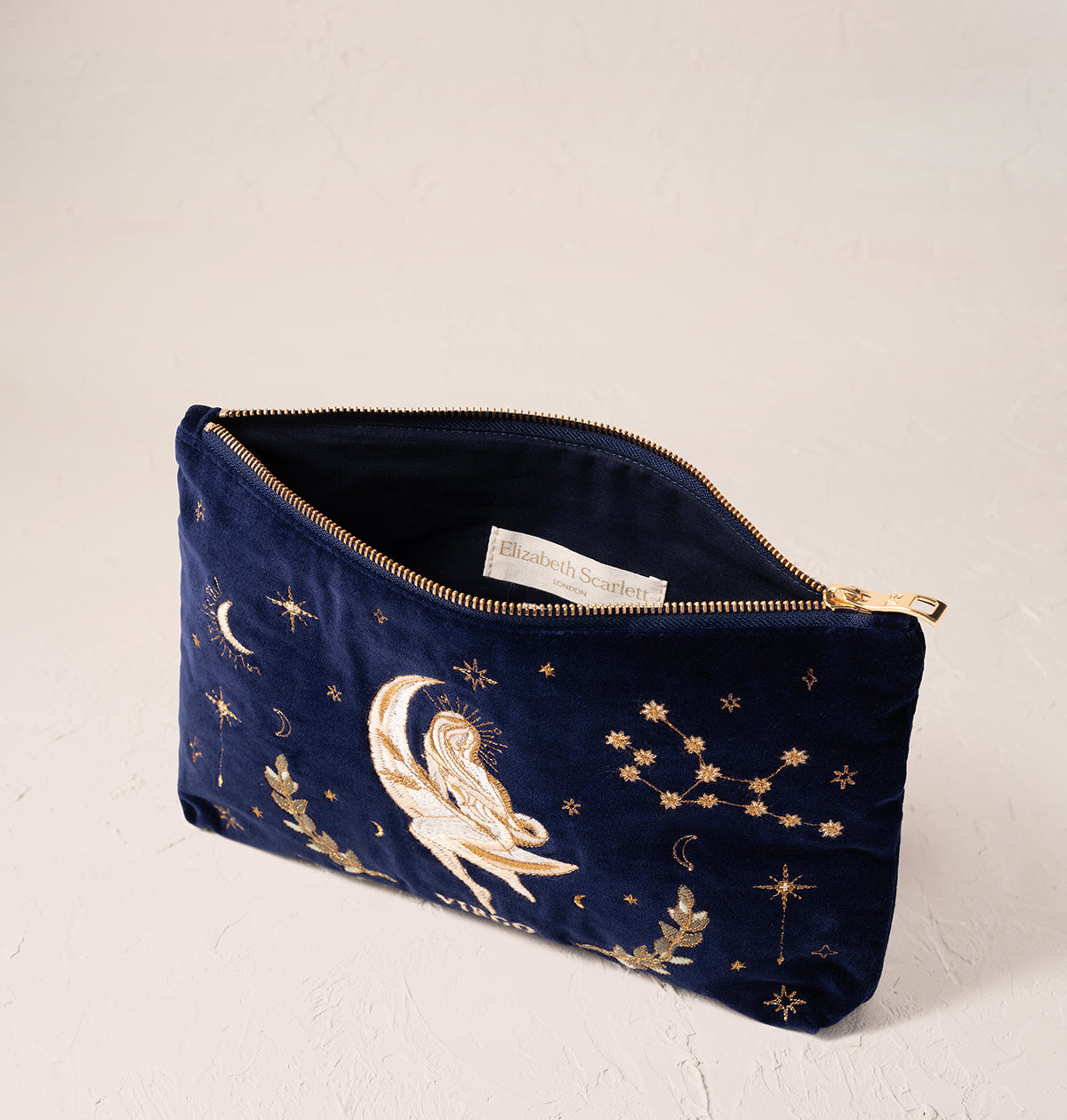 Virgo Navy Everyday Pouch