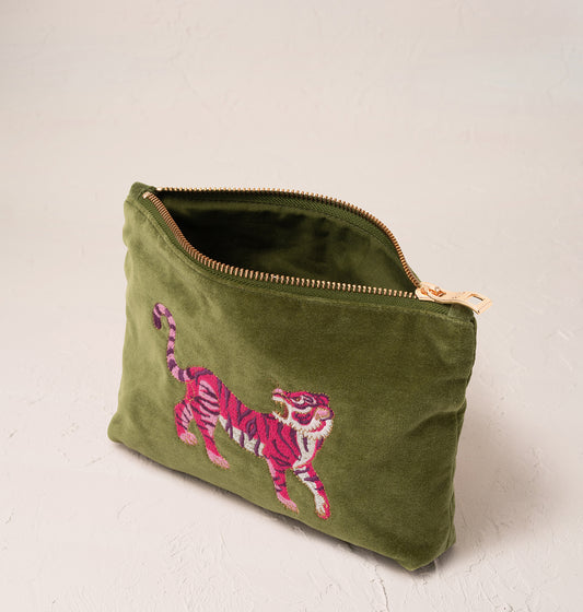 Wild Tiger Mini Pouch