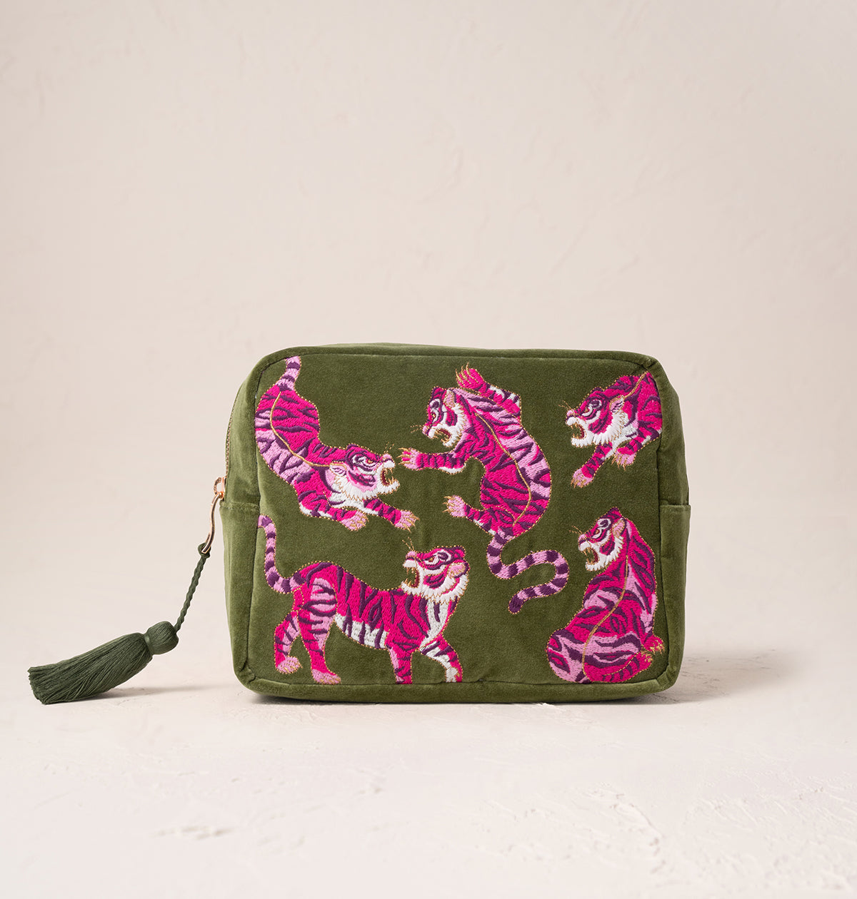 Wild Tiger Wash Bag