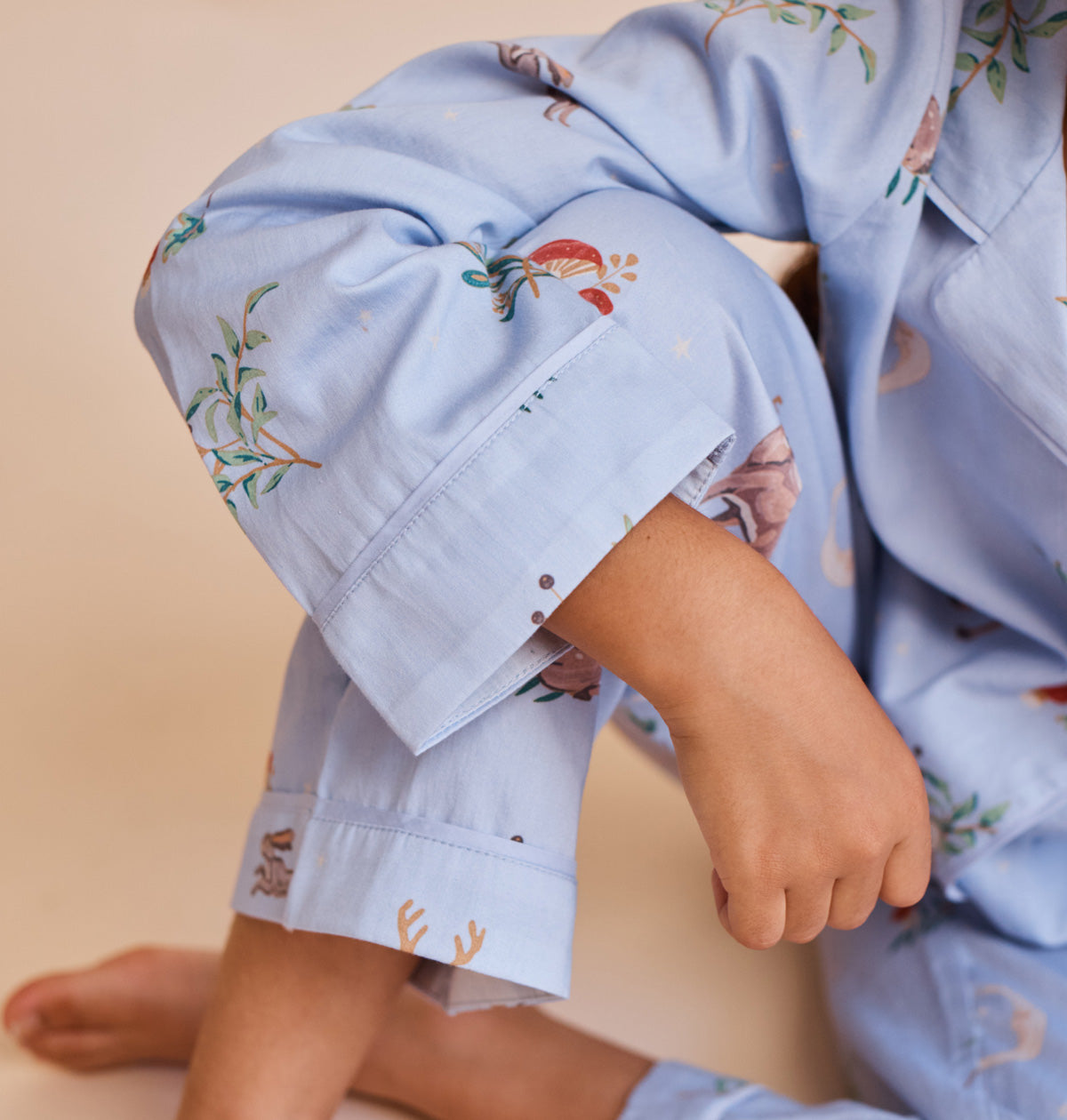 Kids' Cotton Sateen Enchanted Woodland Pyjamas