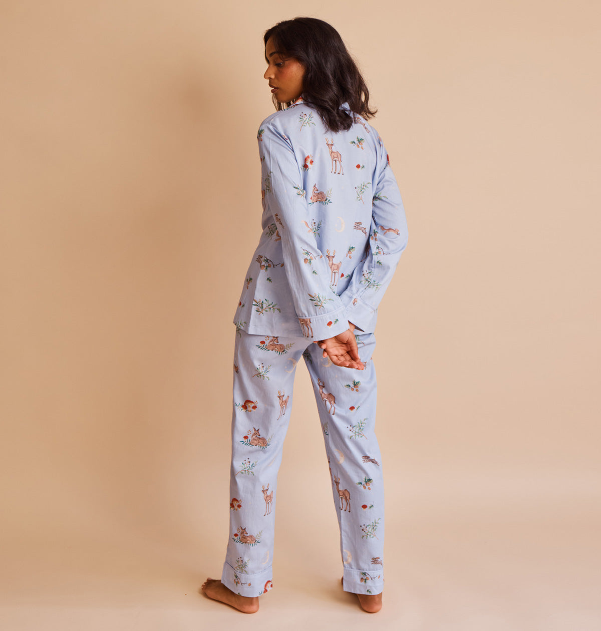 Cotton Sateen Enchanted Woodland Pyjamas