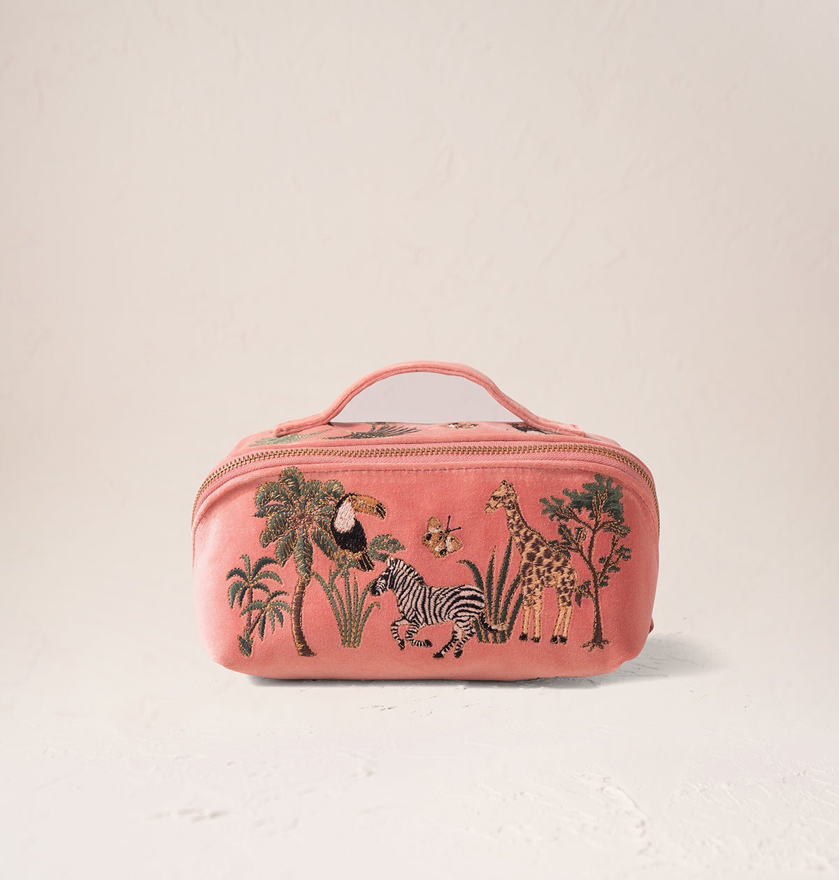 World Wildlife Open Flat Makeup Bag