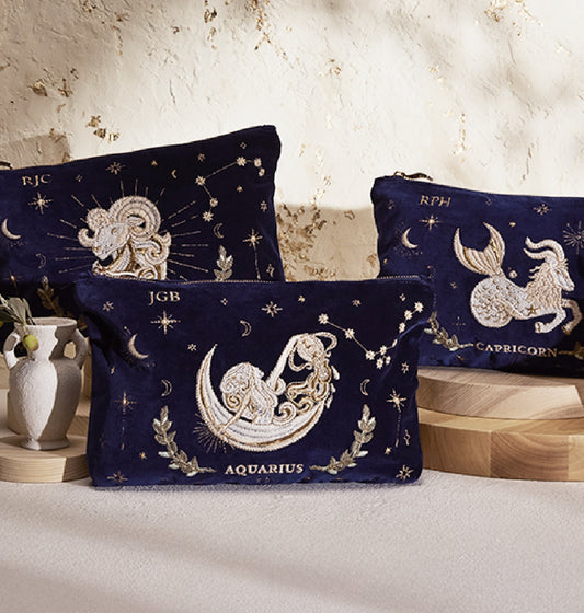 Capricorn Navy Everyday Pouch